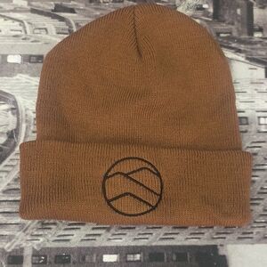Classic Brown Knit Beanie